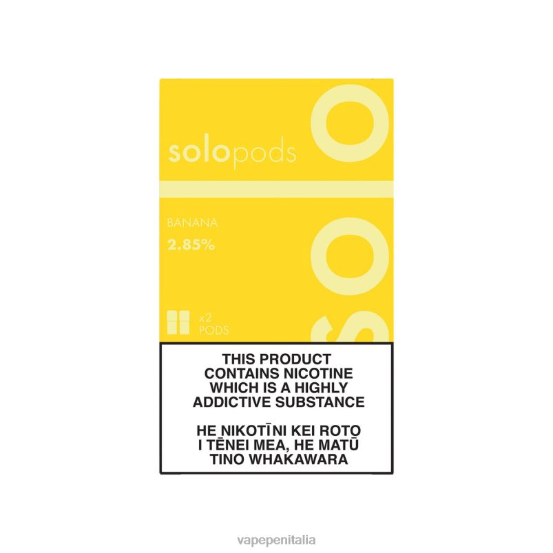 Vape In Italy banana | Solo capsula di ricambio, confezione da 2 0PF0064