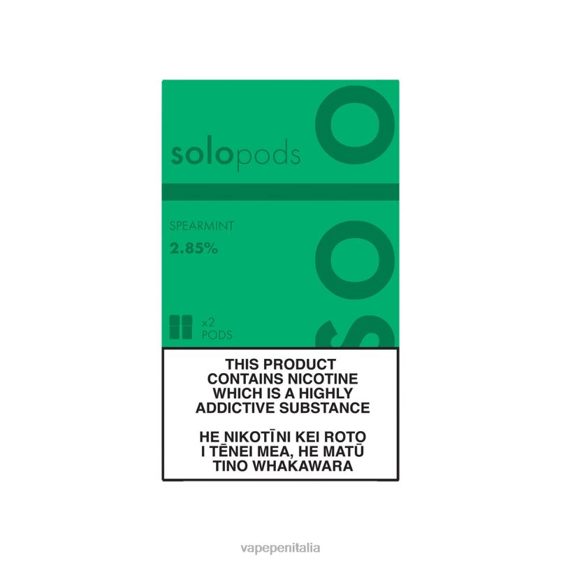 Vape In Italy menta verde | Solo capsula di ricambio, confezione da 2 0PF0062