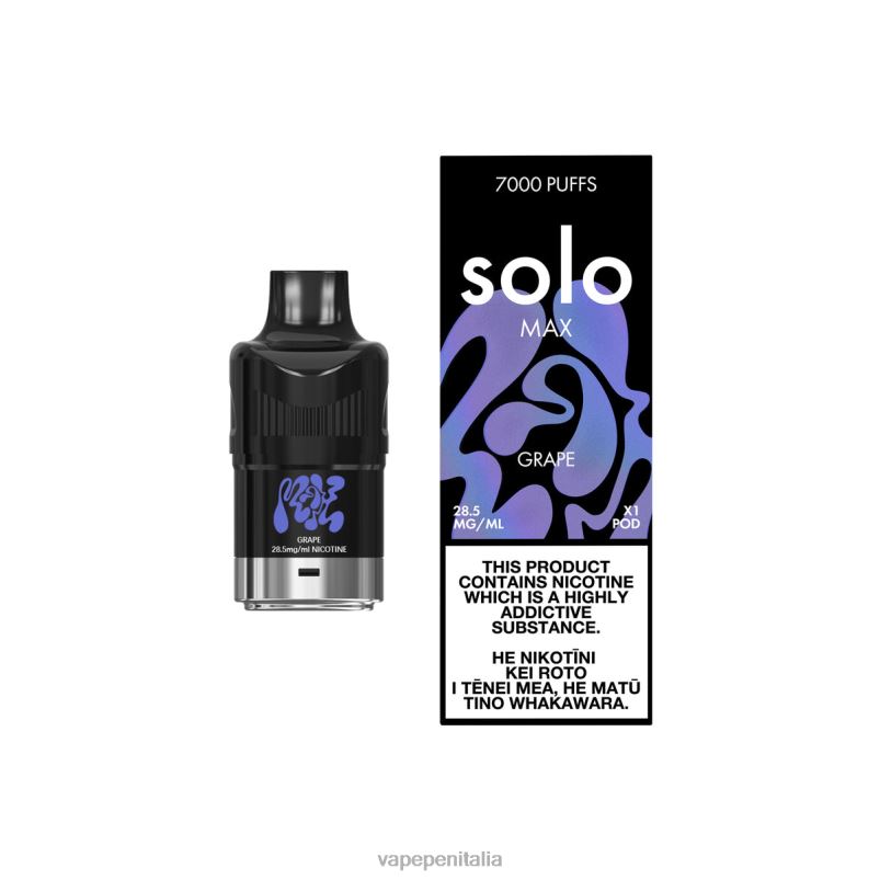 Vape In Italy uva | Solo MAX baccello 0PF0078