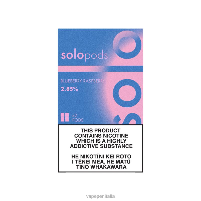 Vape Italia lampone mirtillo | Solo capsula di ricambio, confezione da 2 0PF0053