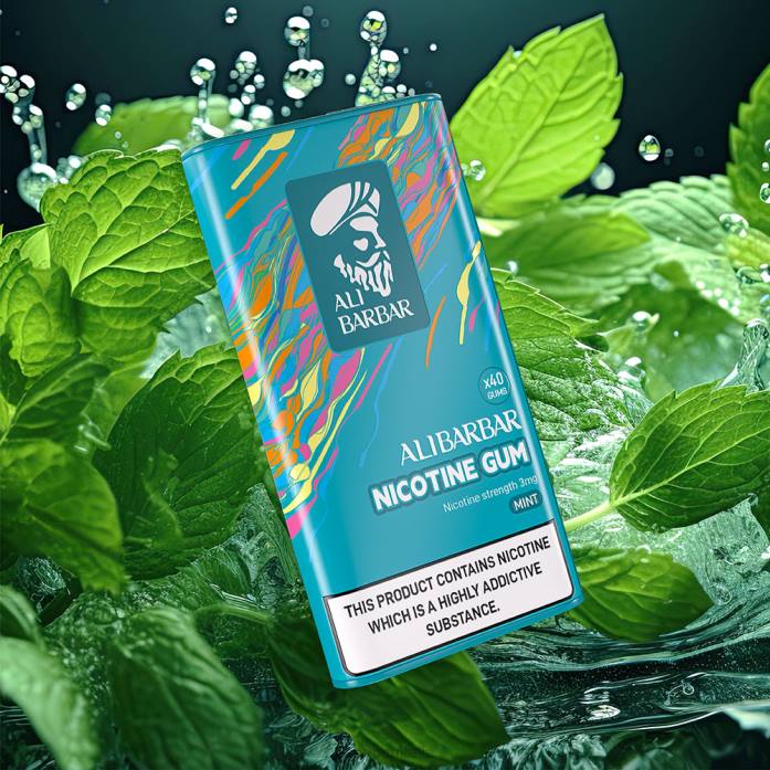 Alibarbar gomma alla nicotina guaiava 6RZZ100 E Cig Senza Nicotina