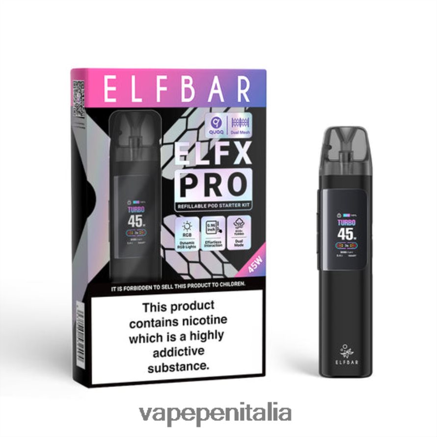 ELFBAR ELFX Pro Apri dispositivo pod blu 8F6PT46