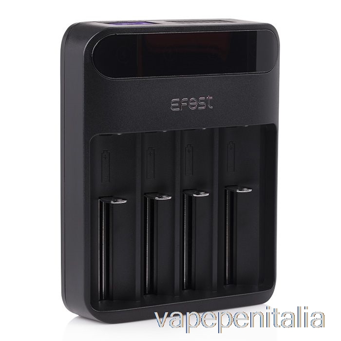 Vape Pen Efest Lush Q4 Caricabatterie LED Intelligente A 4 Alloggiamenti