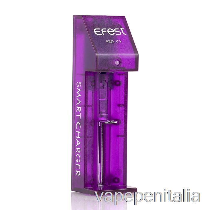 Vape Italia Efest Pro C1 Caricabatterie Intelligente A 1 Vano