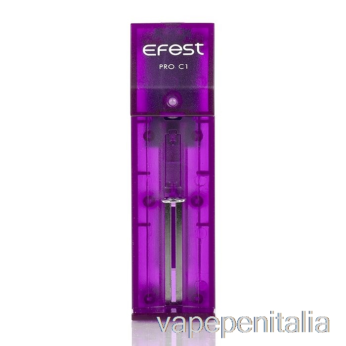 Vape Italia Efest Pro C1 Caricabatterie Intelligente A 1 Vano