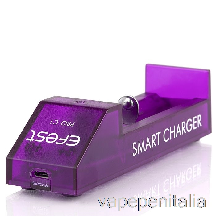 Vape Italia Efest Pro C1 Caricabatterie Intelligente A 1 Vano