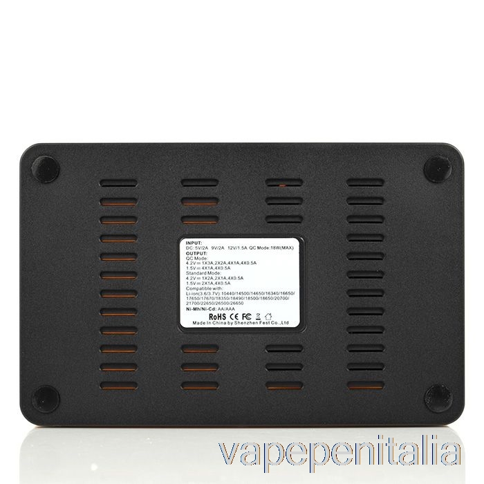 Vape In Italia Efest Imate R4 Caricatore Qc Intelligente