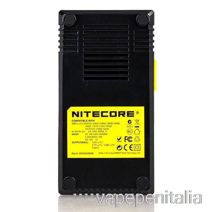 Caricabatteria Per Penna Vape Nitecore D2 (2 Alloggiamenti)