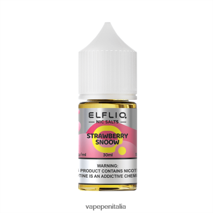 ELFBAR ELFLIQ Nic Salt 30ml snow di fragola 8F6PT433