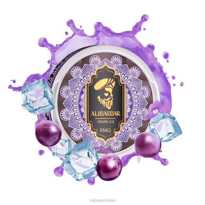 Alibarbar buste di nicotina gelato alla ciliegia 6RZZ81 Vape Italia