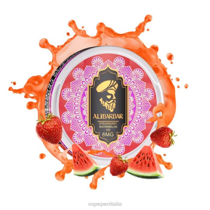 Alibarbar buste di nicotina gelato alla fragola e anguria 6RZZ93 Vape Pen
