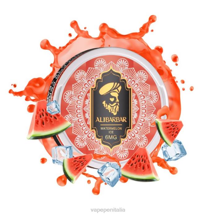 Alibarbar buste di nicotina ghiaccio di anguria 6RZZ94 Vape Box Mod