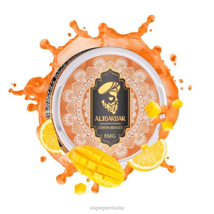 Alibarbar buste di nicotina mango al limone 6RZZ86 Vape Italia