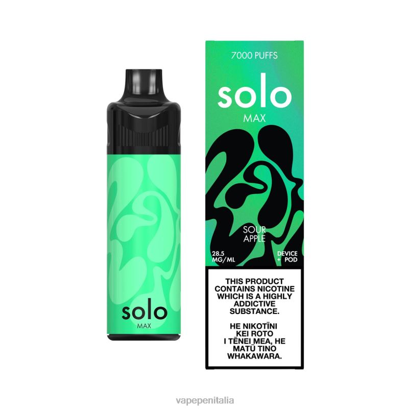 Vape In Italy mela acerba | Solo MAX kit cialda 0PF0070