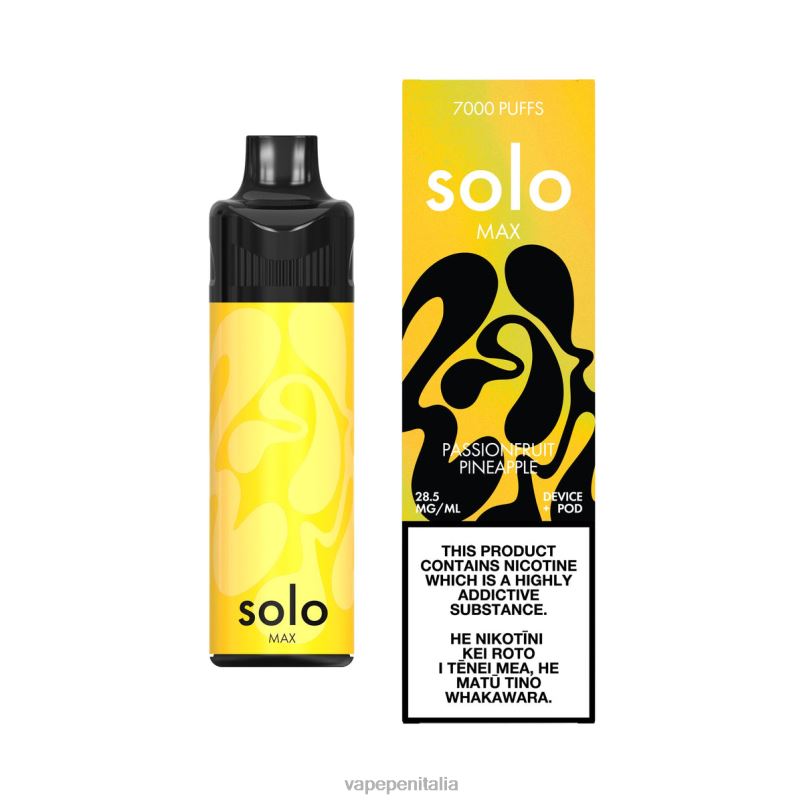Vape Italia ananas frutto della passione | Solo MAX kit cialda 0PF0069