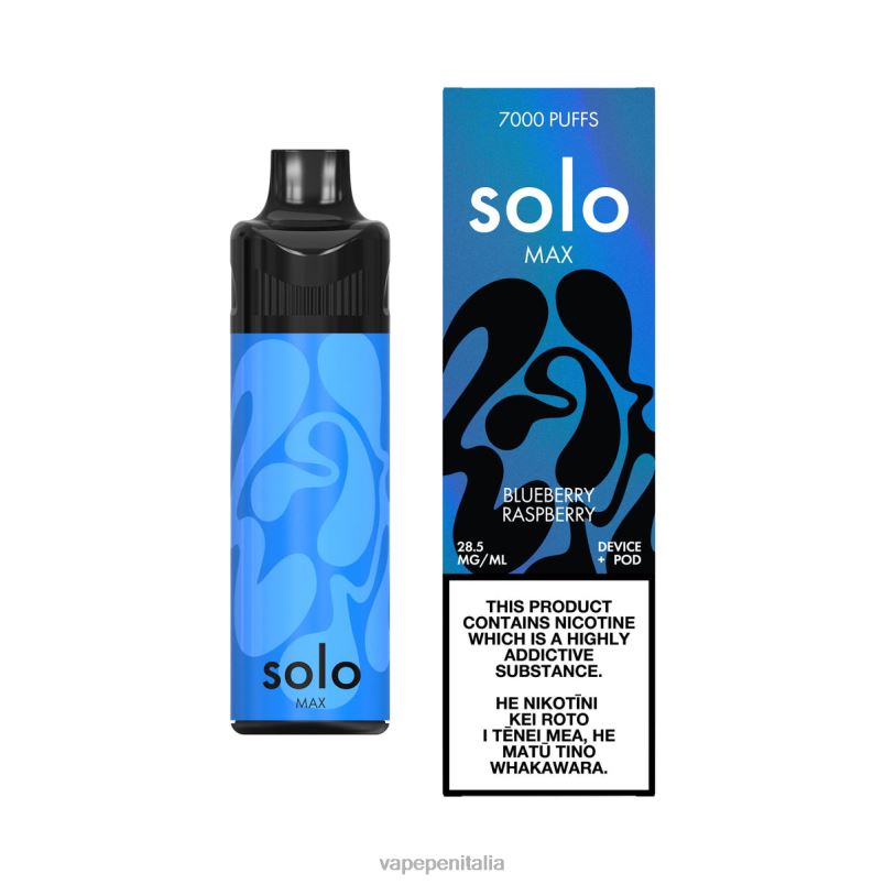 Vape Italia lampone mirtillo | Solo MAX kit cialda 0PF0065
