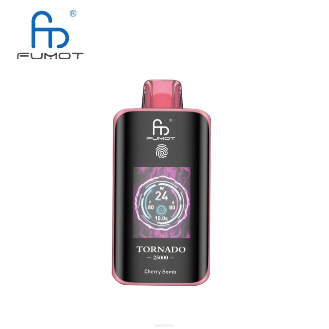 Fumot Tornado 25000 vaporizzatori usa e getta bomba alla ciliegia | 6ZX84 Vape Liquid