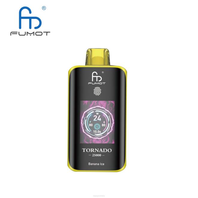 Fumot Tornado 25000 vaporizzatori usa e getta ghiaccio alla banana | 6ZX81 Vape Liquid