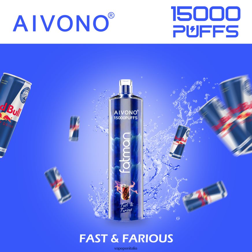 Aivono FATMAN 15000 veloce e furioso - 486ZBB18 Vape In Italy