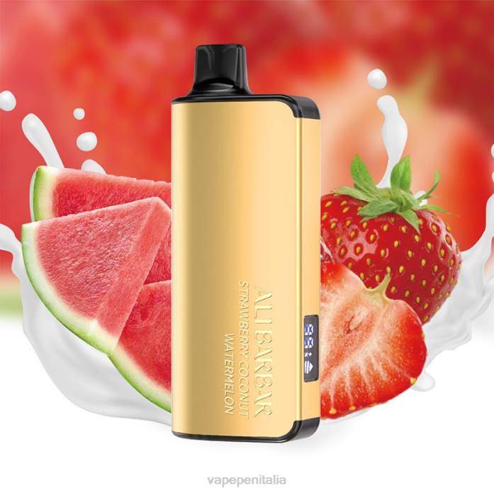 Alibarbar Ingot 20000 vaporizzatori usa e getta anguria alla fragola e cocco 6RZZ43 Vape Pen