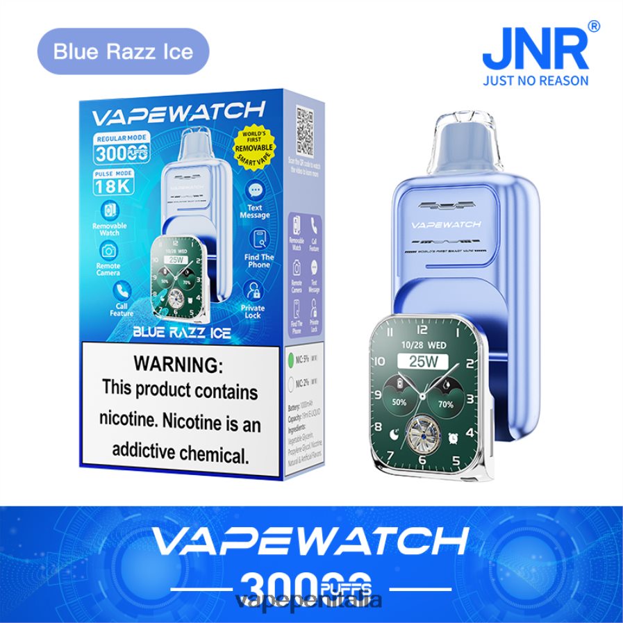 JNR orologio da svapo ghiaccio blu Z6ZN2B11 Vape Italia