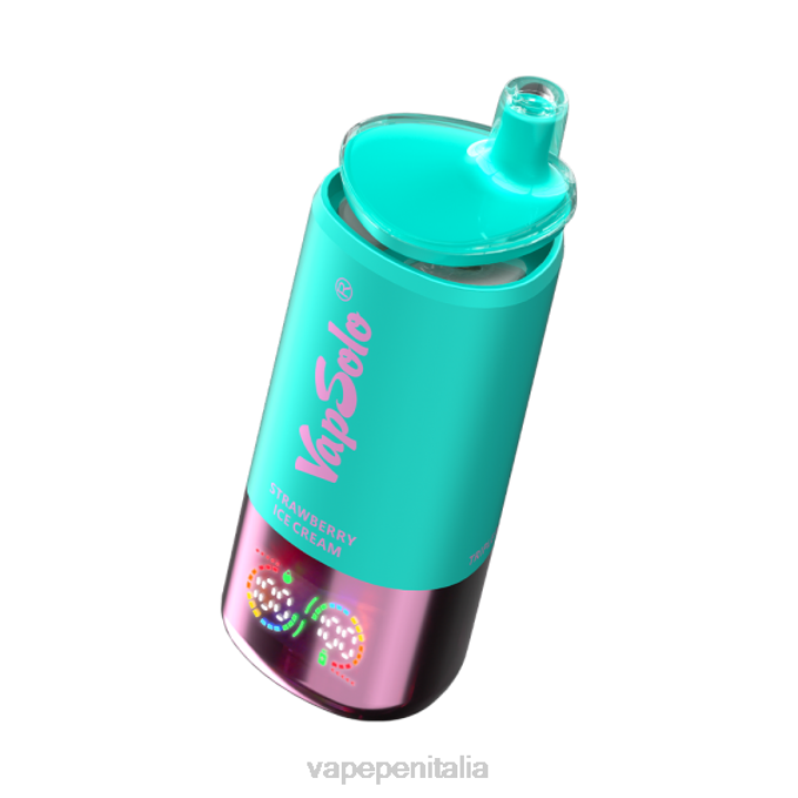 Vape In Italy RZ8L10 ghiaccio all'anguria, ghiaccio alla fragola e triplo melone VapSolo Triple 30000 sbuffi