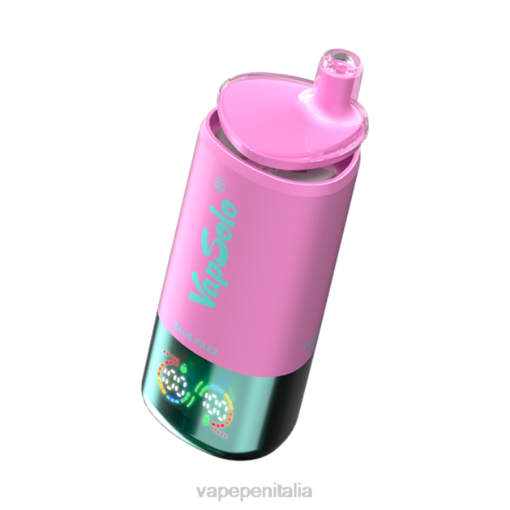 Vape In Italy RZ8L2 ananas, cocco, fragola, banana e blue razz VapSolo Triple 30000 sbuffi