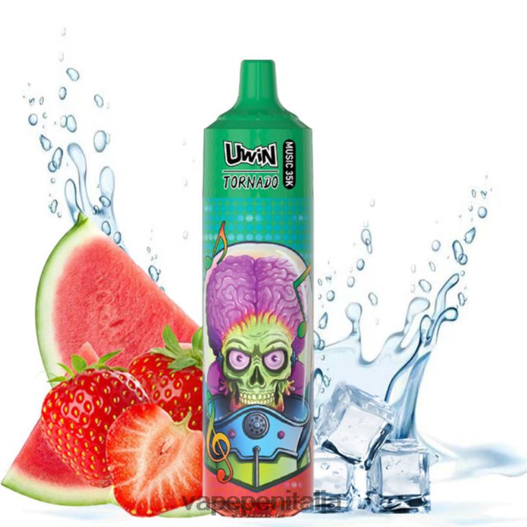 Vape In Italy anguria alla fragola | UWIN CRYSTAL Vaporizzatore usa e getta da 35k P8HNV18