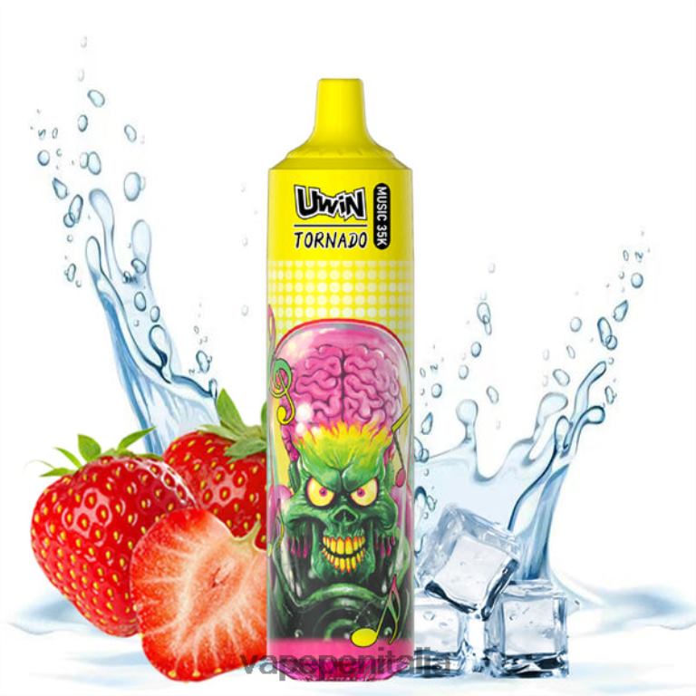 Vape In Italy ghiaccio alla fragola | UWIN CRYSTAL Vaporizzatore usa e getta da 35k P8HNV24