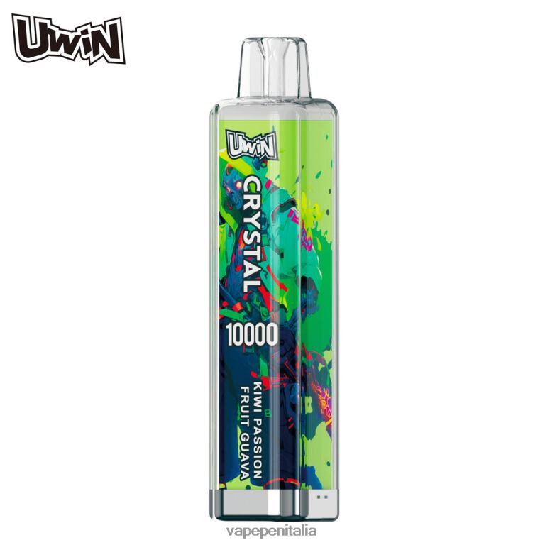 Vape In Italy kiwi frutto della passione guava | UWIN CRYSTAL 10000 vaporizzatori usa e getta P8HNV8