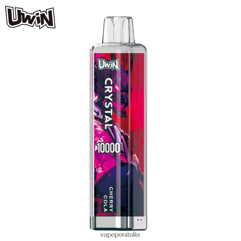 Vape Italia Cola alla ciliegia | UWIN CRYSTAL 10000 vaporizzatori usa e getta P8HNV13