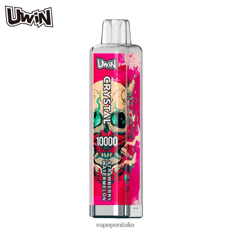 Vape Italia anguria alla fragola | UWIN CRYSTAL 10000 vaporizzatori usa e getta P8HNV3