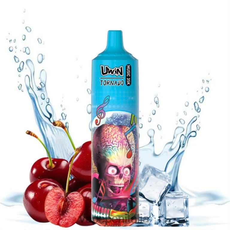 Vape Italia gelato alla ciliegia | UWIN CRYSTAL Vaporizzatore usa e getta da 35k P8HNV21