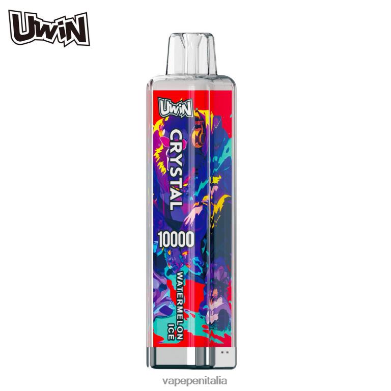 Vape Italia ghiaccio di anguria | UWIN CRYSTAL 10000 vaporizzatori usa e getta P8HNV5