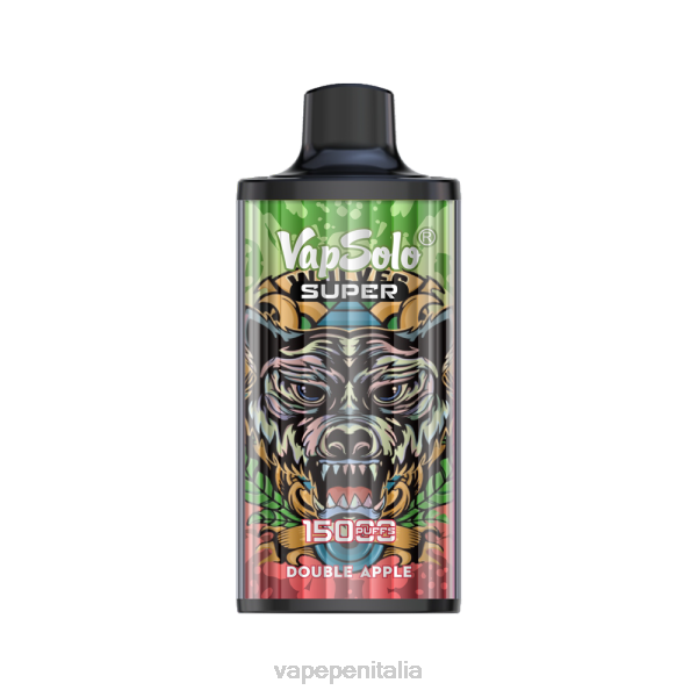 Vapsolo SUPER vaporizzatore usa e getta doppia mela 6RZZ129 Vape Box Mod