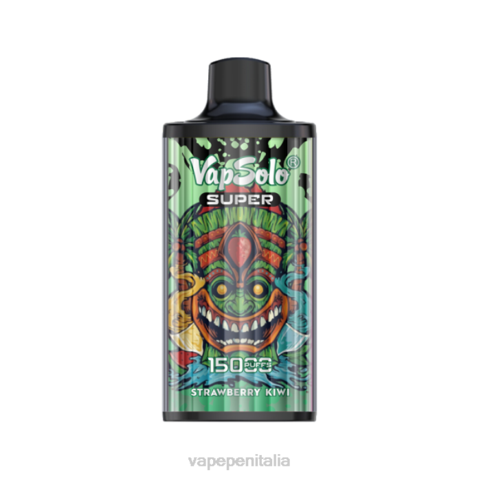 Vapsolo SUPER vaporizzatore usa e getta kiwi fragola 6RZZ135 E Cig Senza Nicotina