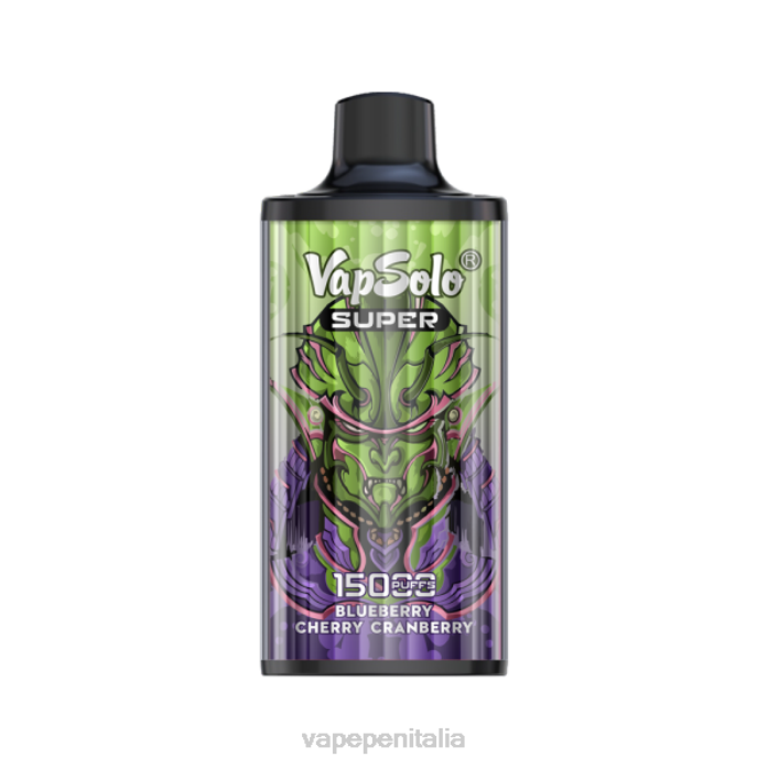 Vapsolo SUPER vaporizzatore usa e getta mirtillo ciliegia mirtillo 6RZZ128 Vape Pen