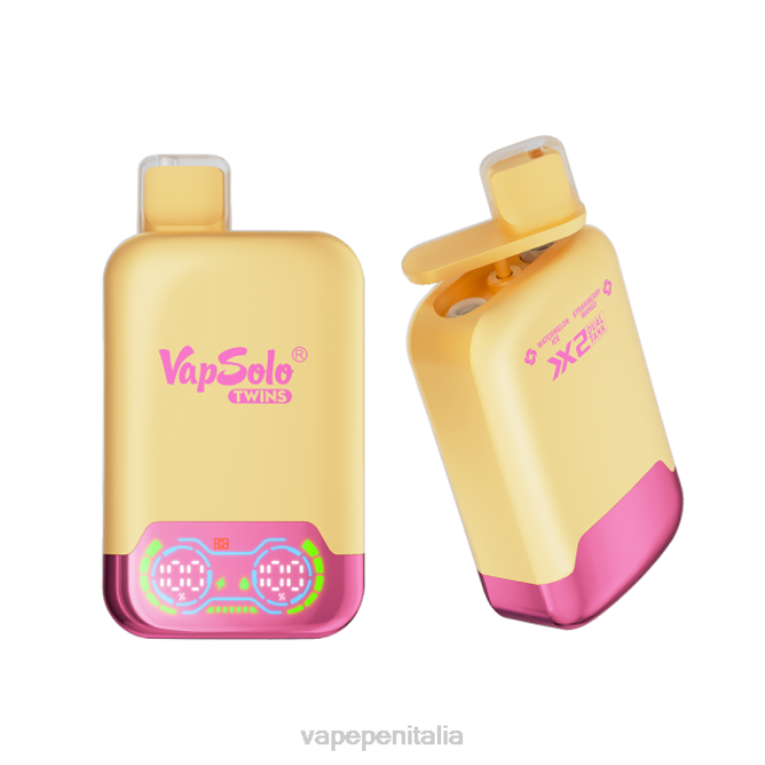Vapsolo TWINS vaporizzatore usa e getta gelato all'anguria e mango alla fragola 6RZZ147 Vape In Italy