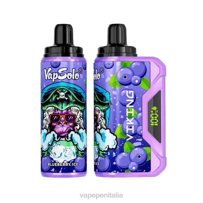 Vapsolo VIKING vaporizzatore usa e getta mirtillo 6RZZ148 Vape Pen