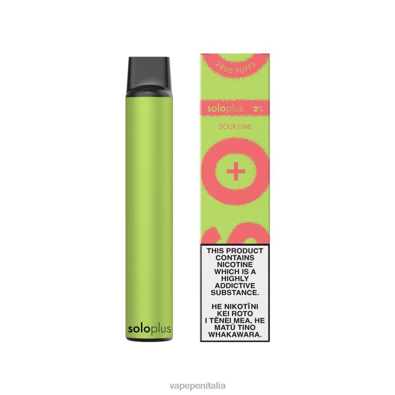 Vape In Italy calce acida | Solo Plus vaporizzatore usa e getta 0PF0034