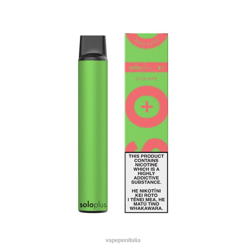 Vape In Italy mela acerba | Solo Plus vaporizzatore usa e getta 0PF0030