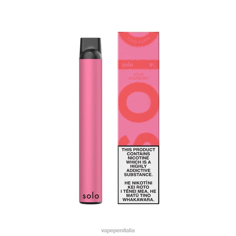 Vape Italia lampone acido | Solo vaporizzatore usa e getta 0PF0013
