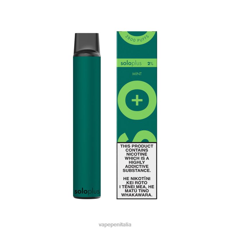 Vape Italia menta | Solo Plus vaporizzatore usa e getta 0PF0033