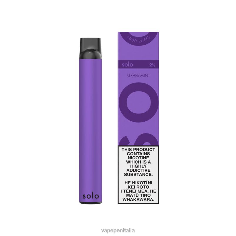 Vape Italia menta d'uva | Solo vaporizzatore usa e getta 0PF007