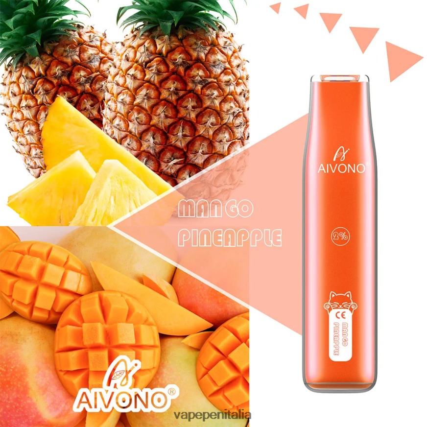 Aivono AIM CAT 400 ananas mango - 486ZBB340 Vape In Italy