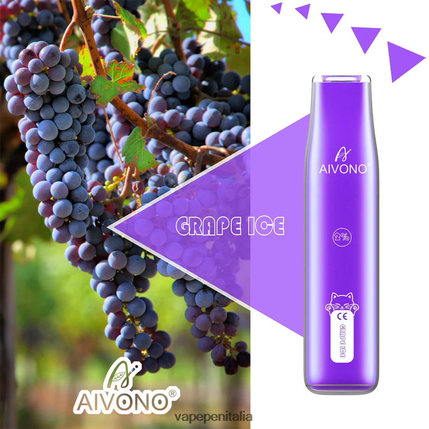 Aivono AIM CAT 400 ghiaccio d'uva - 486ZBB337 Vape Italia