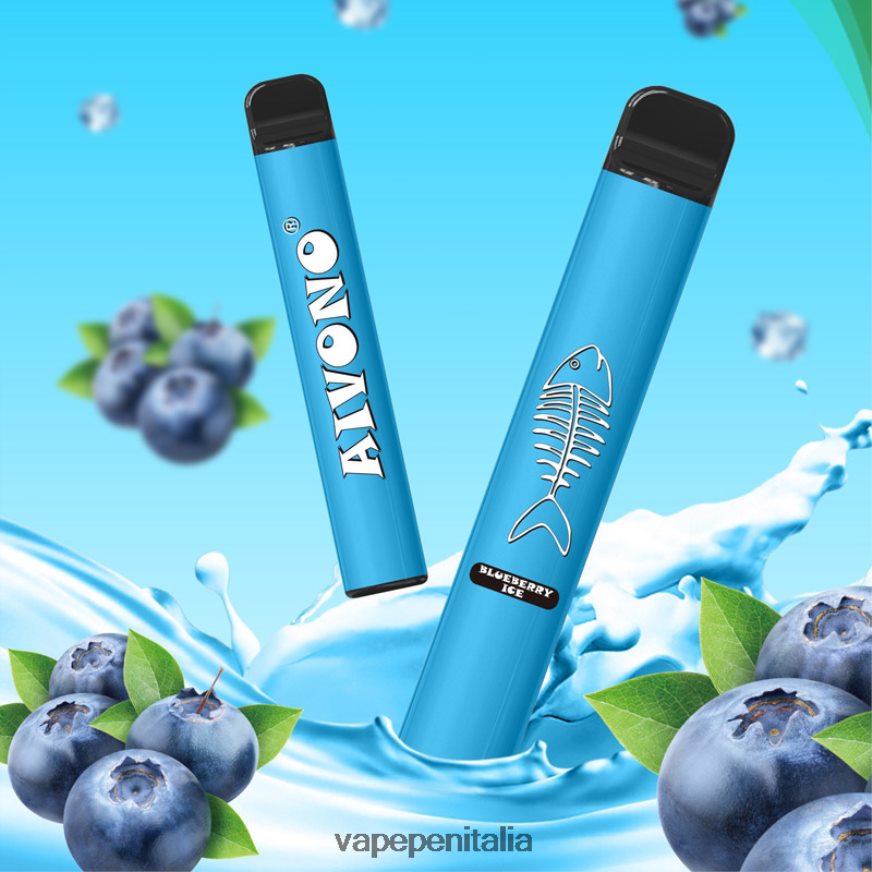 Aivono AIM FISHBONE 600 ghiaccio al mirtillo - 486ZBB279 Vape Italia