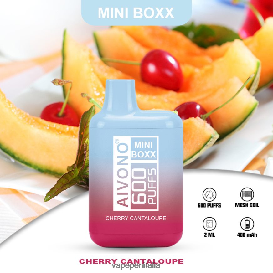 Aivono AIM MINI BOXX 600 melone alla ciliegia - 486ZBB239 Vape Italia