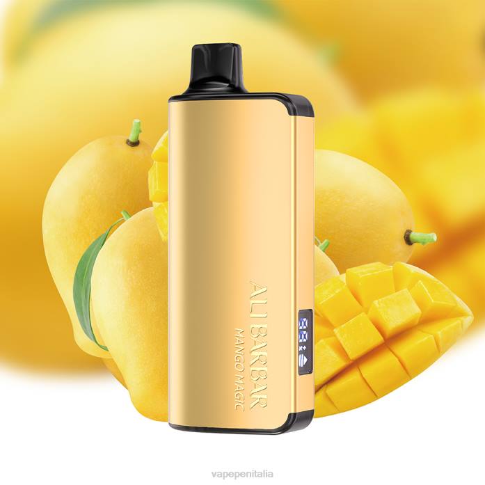 Alibarbar Ingot 9000 vaporizzatore usa e getta magia del mango 6RZZ29 Vape Box Mod