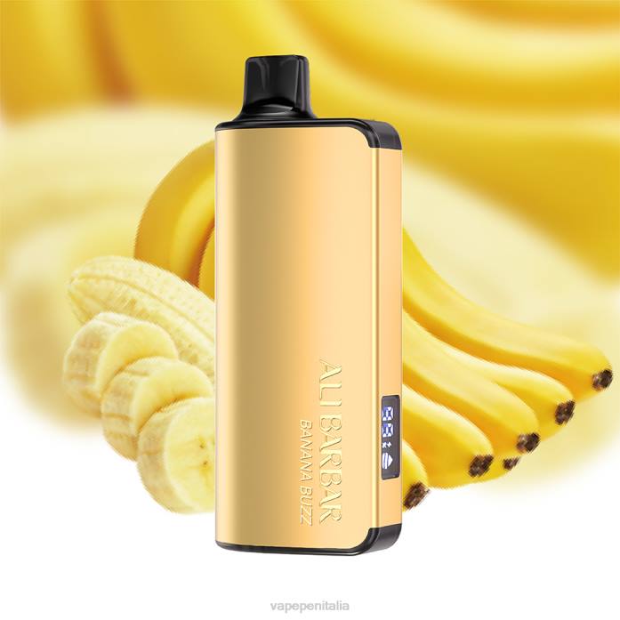 Alibarbar Ingot 9000 vaporizzatore usa e getta ronzio di banane 6RZZ27 Vape In Italy